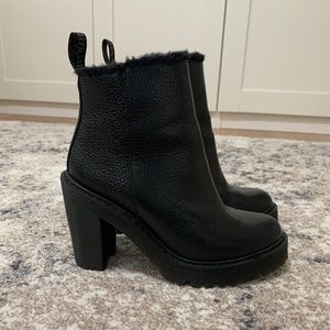 Dr Martens Magdalena Black Platform Boots 🖤 New